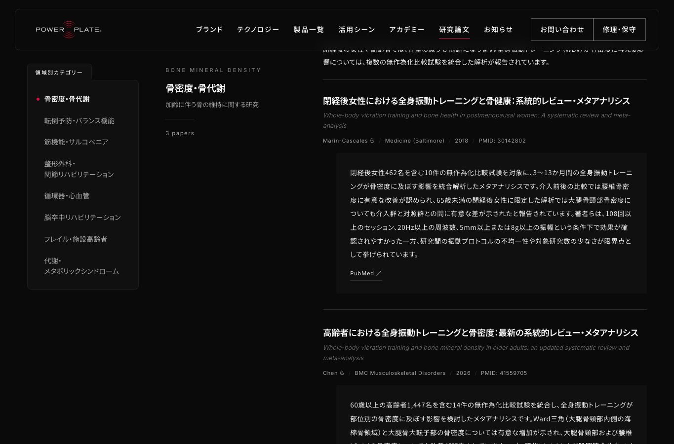 研究論文アーカイブ